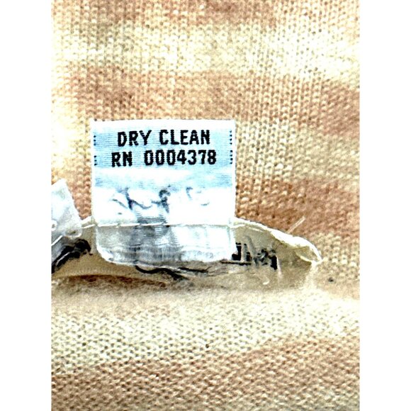 Nancy Heller Size 1 Blush Beige Cashmere Cardigan Quiet Luxury Knit Core - Picture 9 of 9